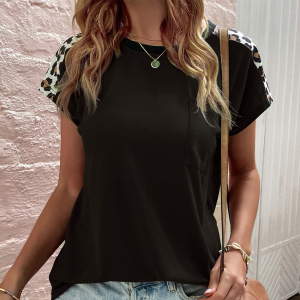 Blusa Sevilla con Hombros en Animal Print
