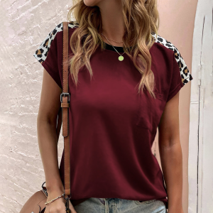 Blusa Sevilla con Hombros en Animal Print