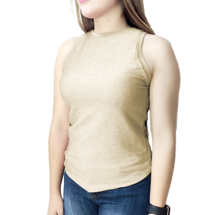 Blusa Top Paulina Mangas Descotadas