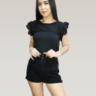 Blusa manga olanes de ojalillo