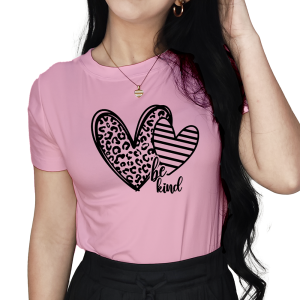 T-Shirt Corazones Be Kind