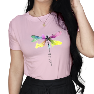 T-Shirt Libelula Multicolor Let It Be