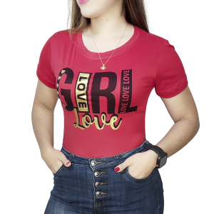 T-Shirt Girl Love Dorado