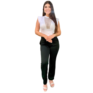 Pantalón Deluxe Elegante Punto Scubba