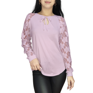 Sueter Deluxe Lorena con Mangas Blonda