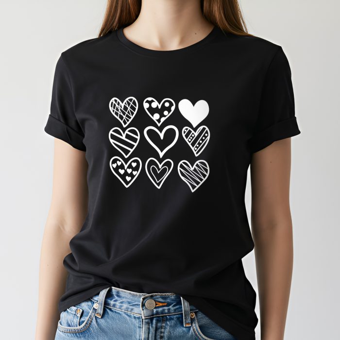 11 - 9 CORAZONES - NEGRO