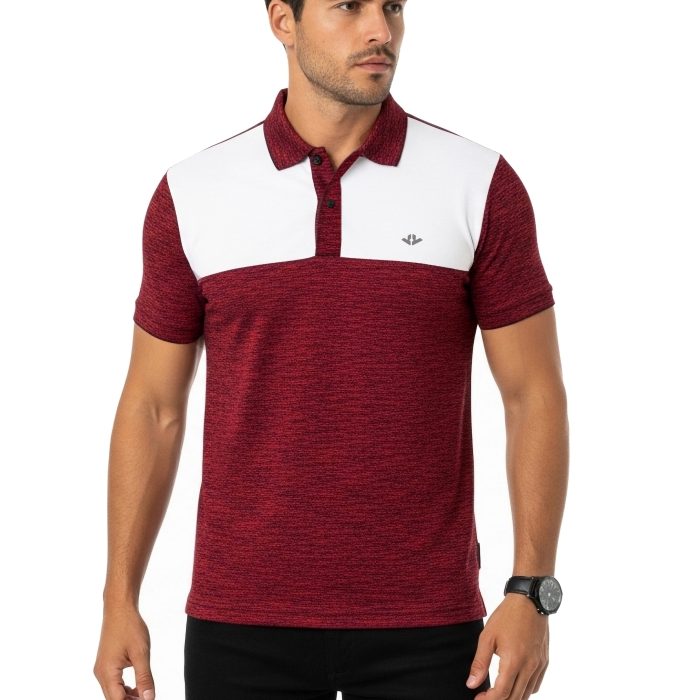 1-1 CHEMISE MAHLER (HH0689) - ROJO