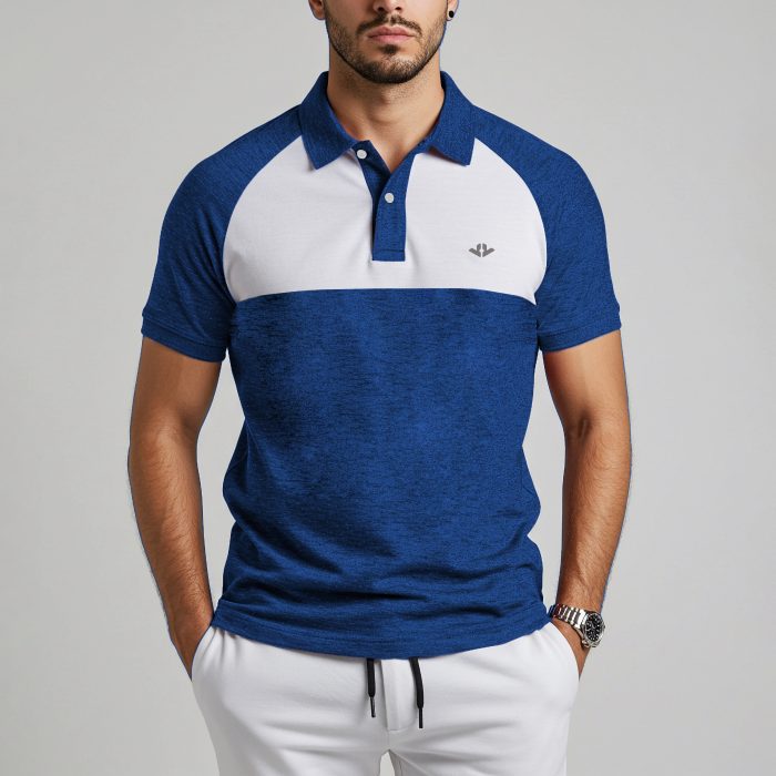 1-1 CHEMISE PUCCINI (HH0691) - AZUL