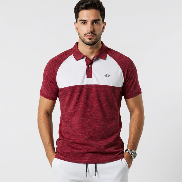 1-1 CHEMISE PUCCINI (HH0691) - ROJO