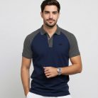 1-1 CHEMISE RAVEL (HH0690) - GRIS AZUL MARINO