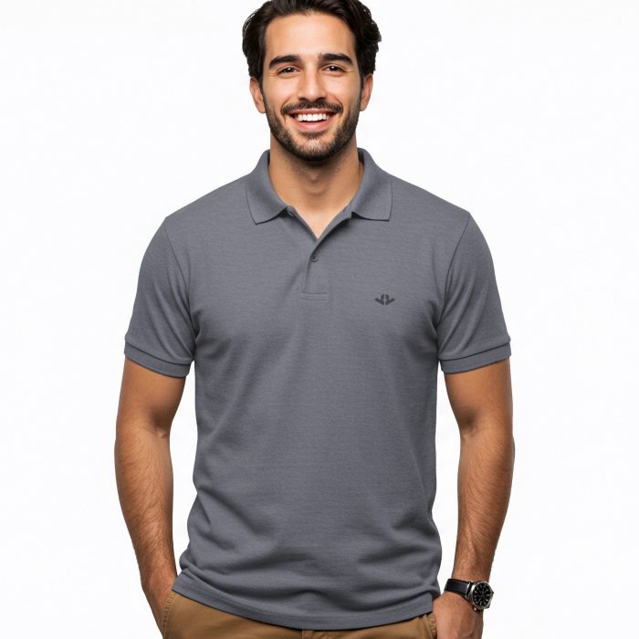 1-1 Chemise Clasica (HH0687) - Gris