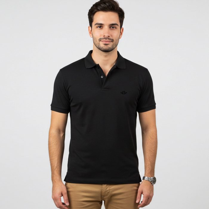 1-1 Chemise Clasica (HH0687) - Negro