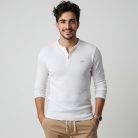 1-1 Suerter Rib Acanalado Liszt (SR0693) - Blanco