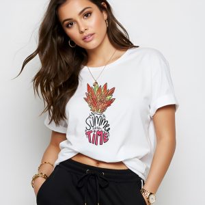 T-Shirt Oversized Piña Summer Time